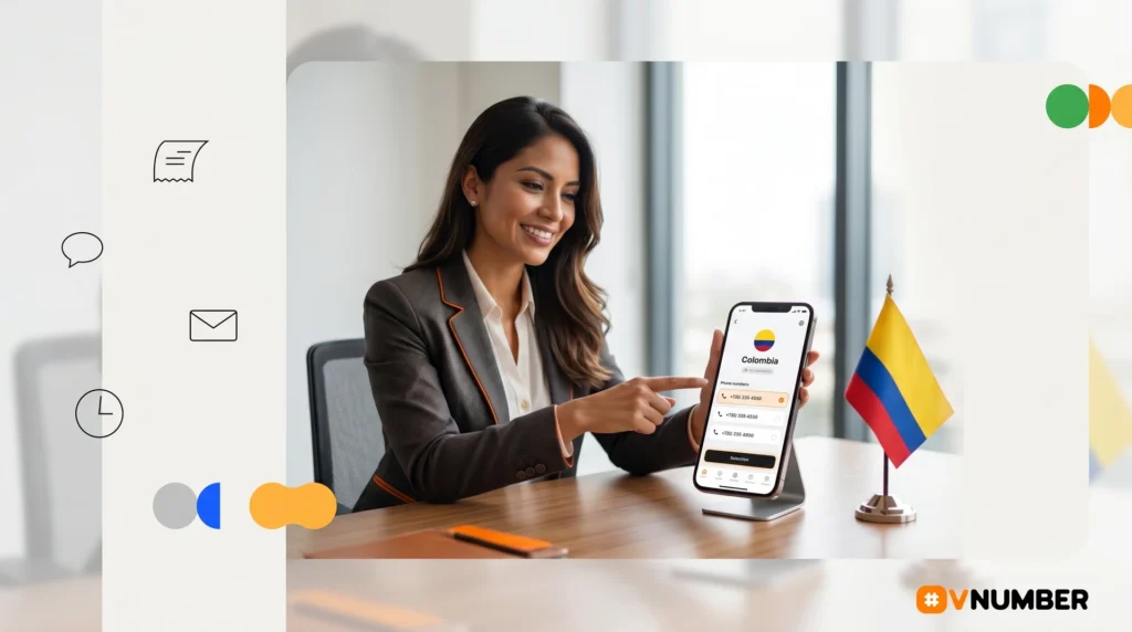 Portada del artículo sobre cómo conseguir un número virtual en Colombia y seleccionar el proveedor adecuado.