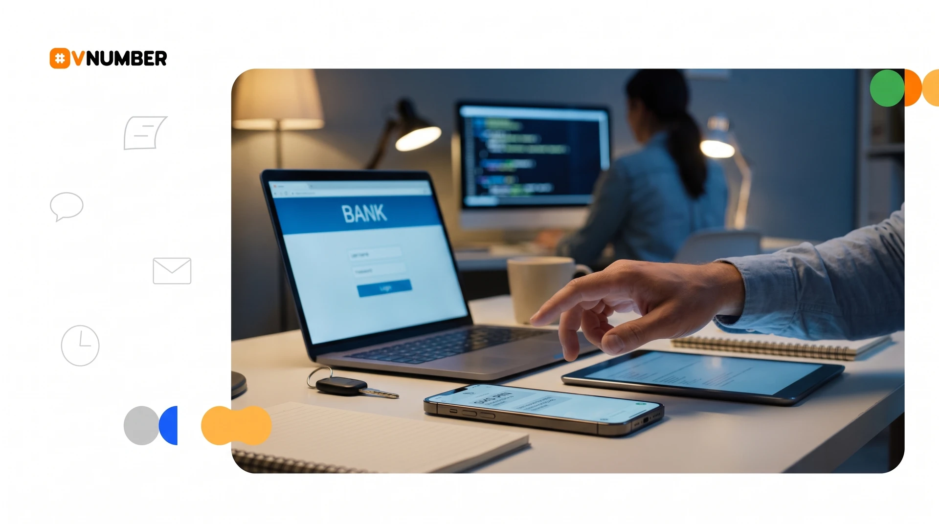 Riesgos de usar números virtuales gratuitos en cuentas en línea y su impacto en la seguridad.