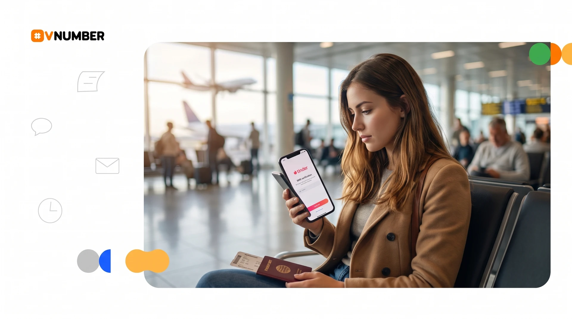Guía para verificar Tinder y apps de citas con número virtual desde el extranjero.