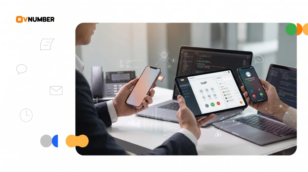 Comparativa entre número virtual, eSIM y VoIP: diferencias técnicas explicadas de forma sencilla.