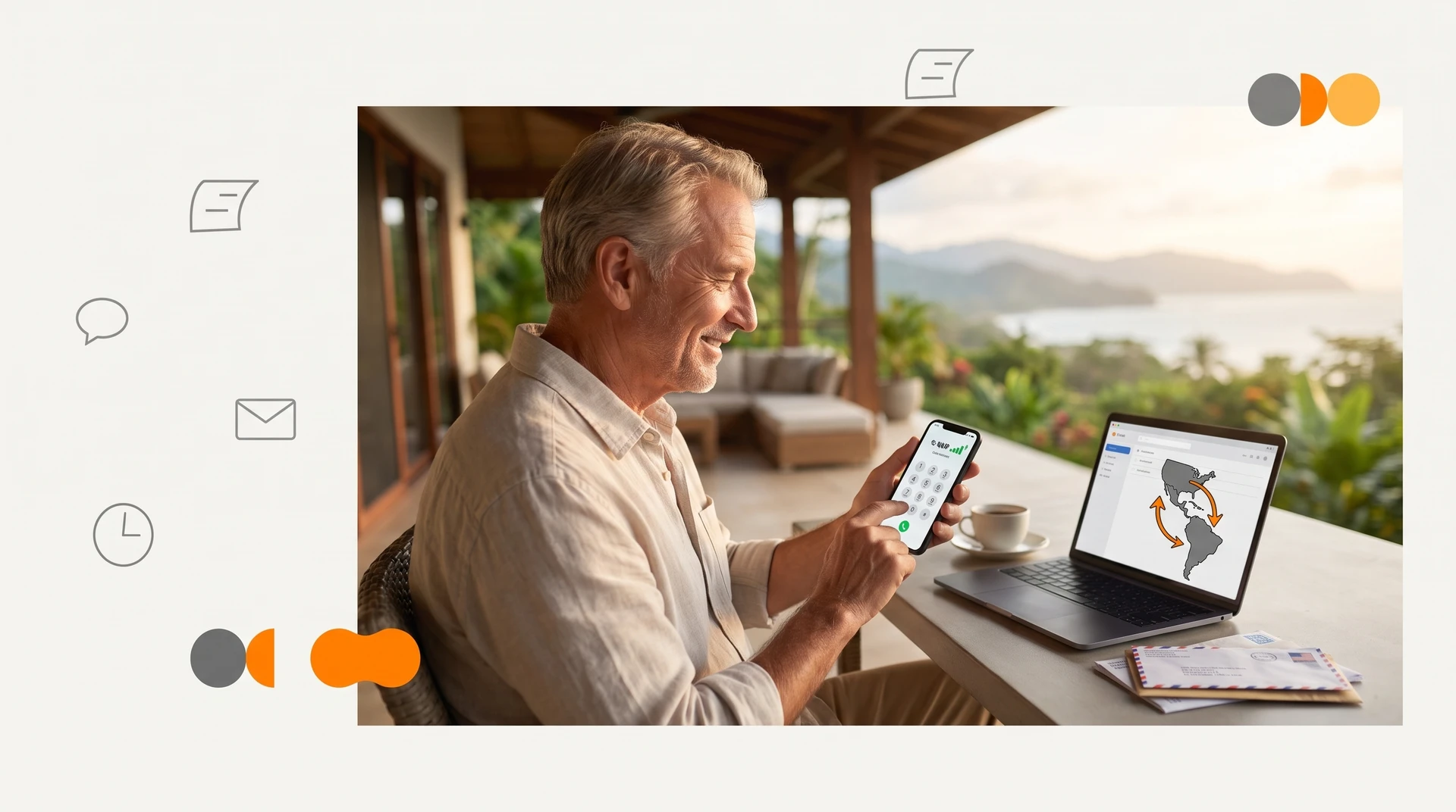 Guía para retirados en Latinoamérica sobre cómo mantener servicios y número de EE.UU.