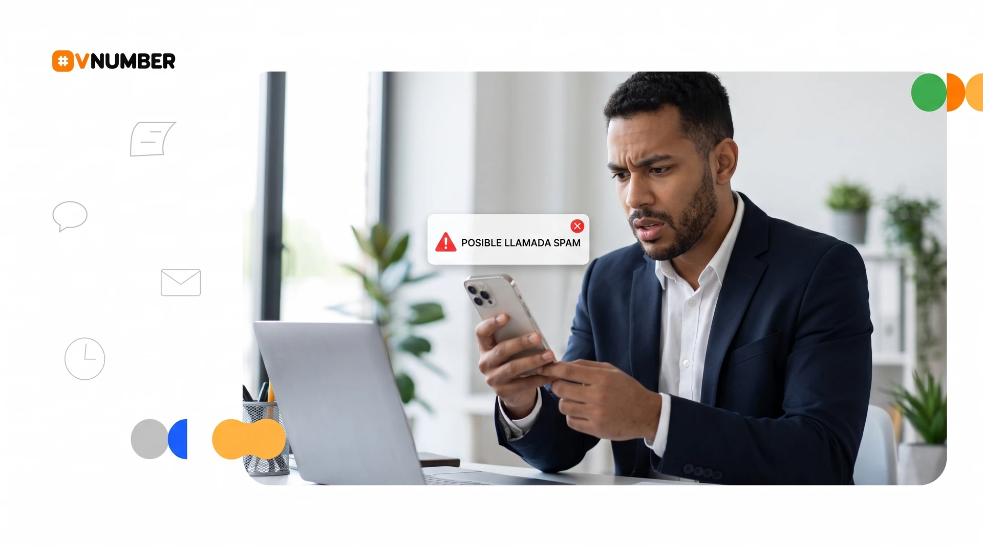 Portada del artículo sobre cómo prevenir que tu número virtual aparezca como spam en las llamadas.